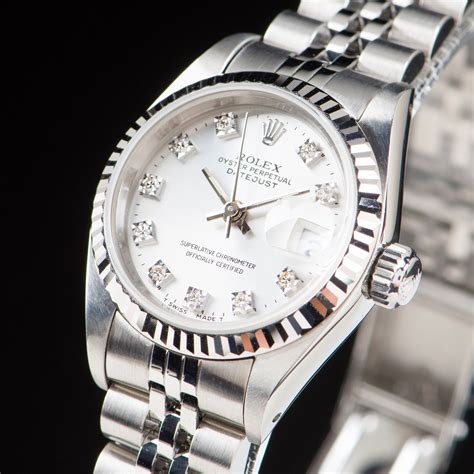 rolex oyster perpetual date edelstahl damenuhr|Rolex Oyster Perpetual price guide.